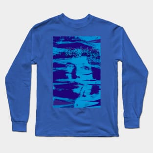 Alejandra Pizarnik - Night of Blue Solitude Long Sleeve T-Shirt